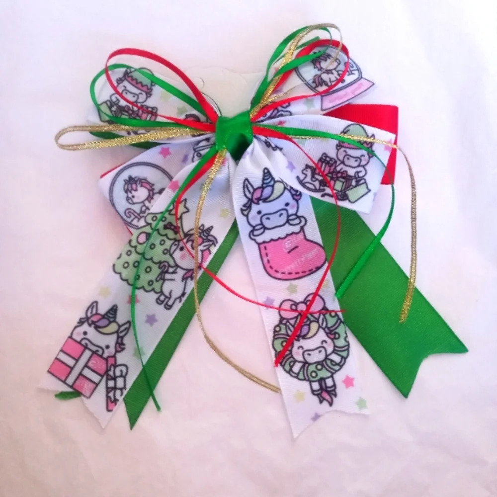 Christmas bow handmade ( box Home )